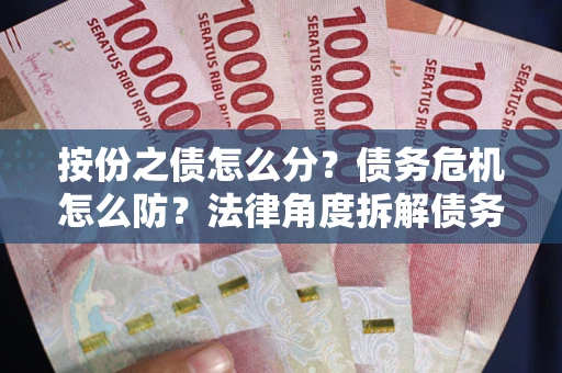 武汉按份之债怎么分？债务危机怎么防？法律角度拆解债务分配与风险自保指南