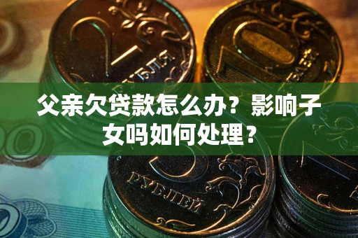 武汉父亲欠贷款怎么办？影响子女吗如何处理？