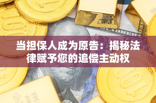 武汉当担保人成为原告：揭秘法律赋予您的追偿主动权