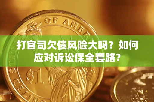 武汉打官司欠债风险大吗？如何应对诉讼保全套路？